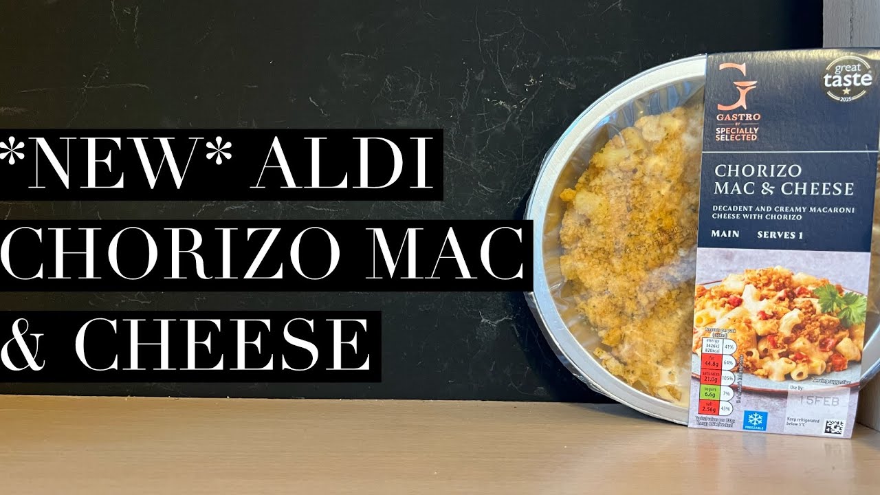 Обзор макарон с сыром и чоризо от Aldi, обзор специальных предложений от Aldi Gastro, обзор проду...