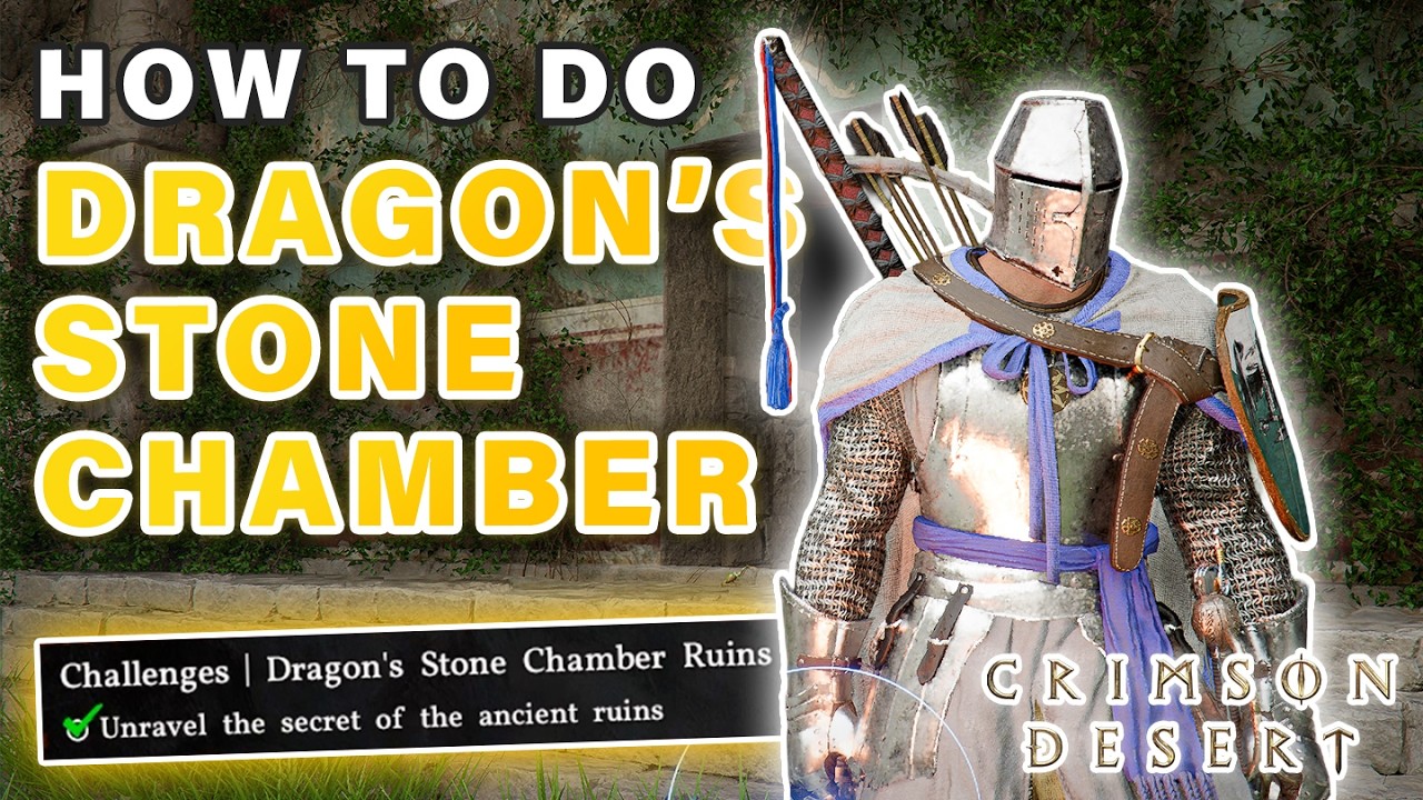 How to do Dragon's Stone Chamber Puzzle ► Crimson Desert