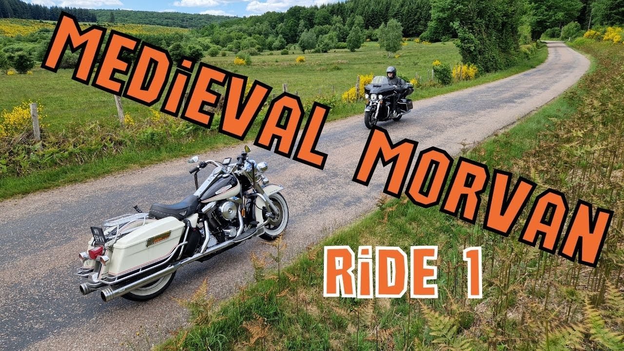 Motorcycle ride in the French Morvan: Lormes | Saulieu | Semur-en-Auxois | Medieval Morvan tour