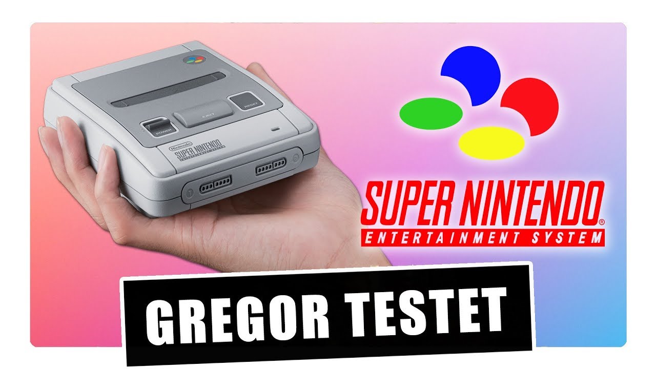 Gregor testet Super Nintendo Classic Mini (Review)