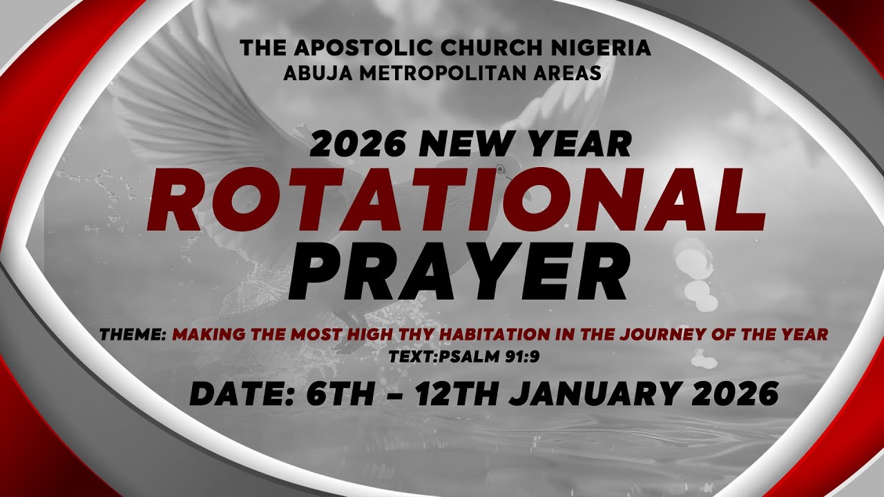 NEW YEAR ROTATIONAL THANKSGIVING / PRAYERS || DAY 1 || WUSE AREA || 06||01||2026.