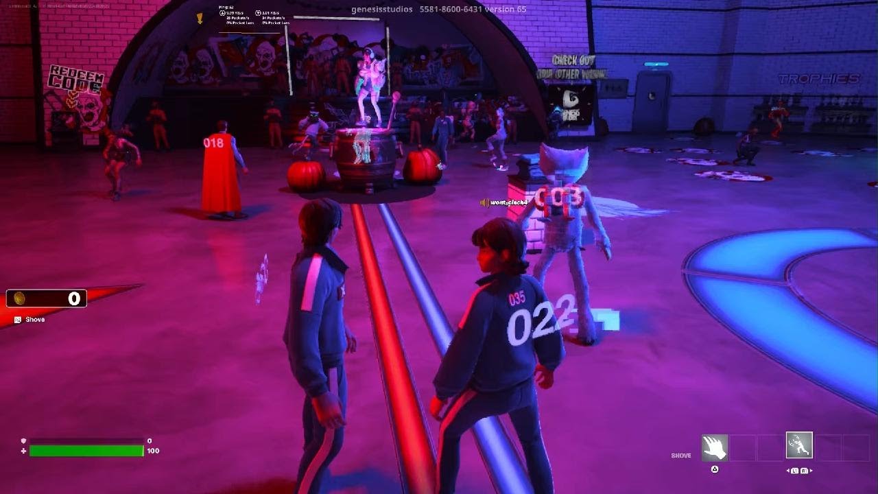 Fortnite but we are back in SQUID GAMES