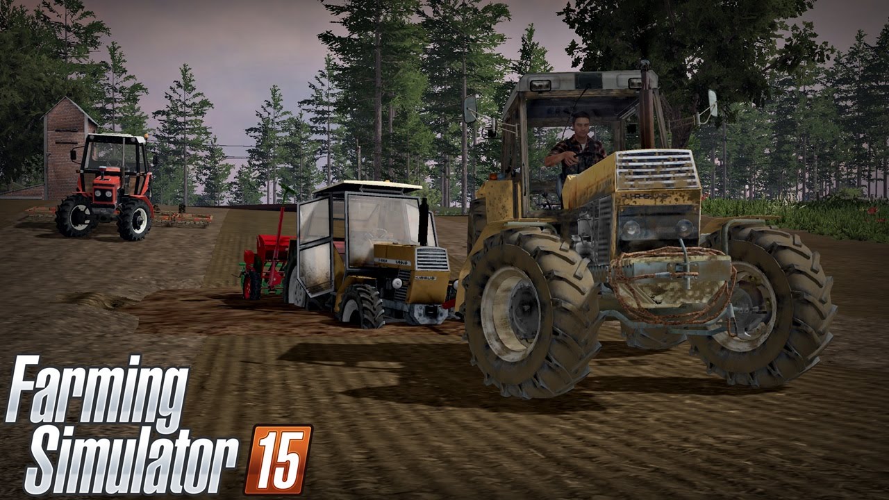 Let's Play Farming Simulator 2015 #29 Orka , uprawa i siew czyli zapierdol na Boluśowie