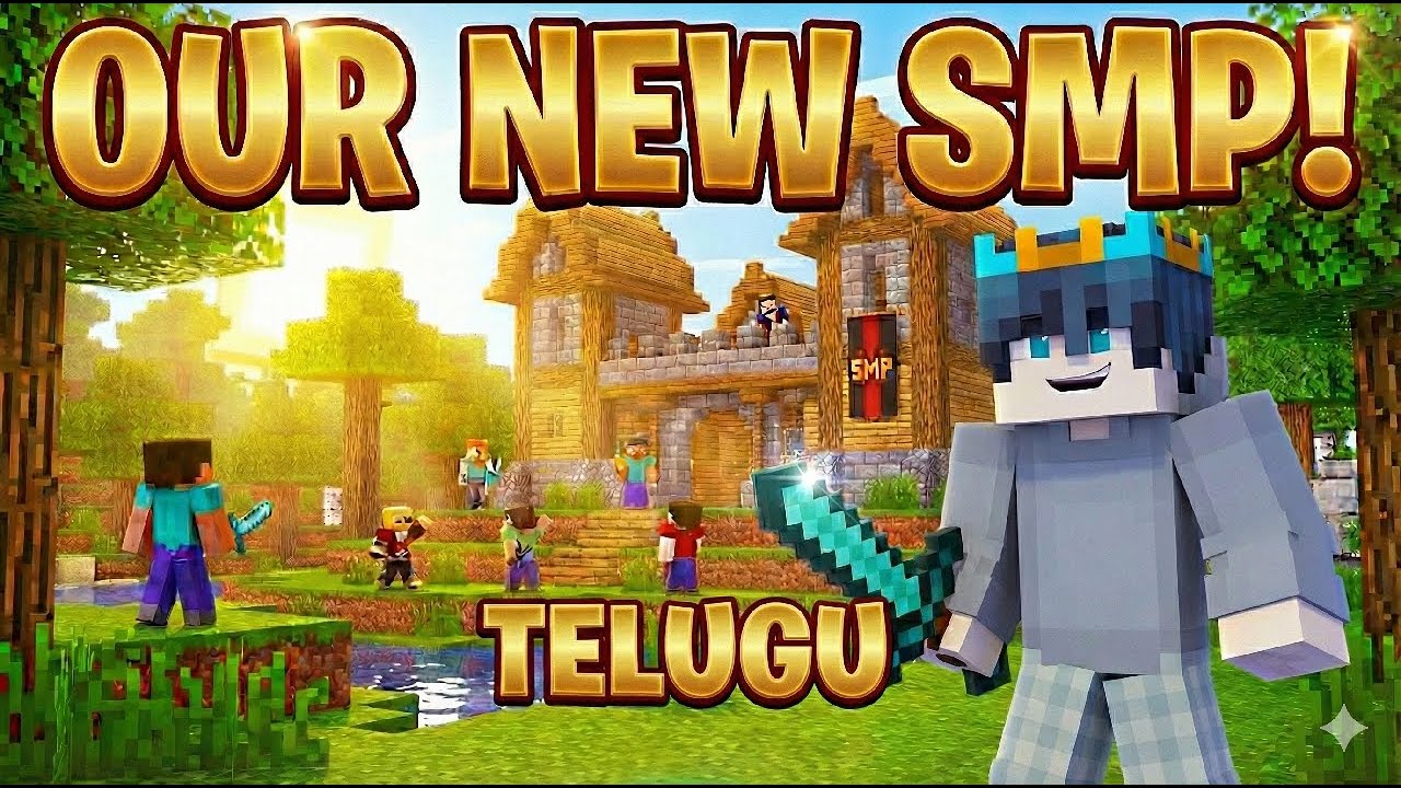 🤑Minecraft Live Telugu SMP💰 || Telugu  Live🔴
