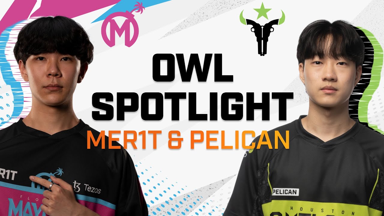 GREATEST OWL PLAYER EVER?! | OWL SPOTLIGHT: Pelican and Mer1t