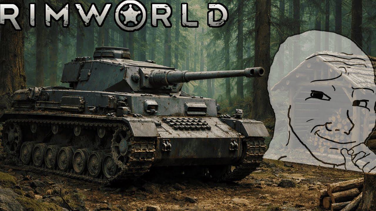 Танк Выживает в Лесу с Нами (RIMWORLD) #40