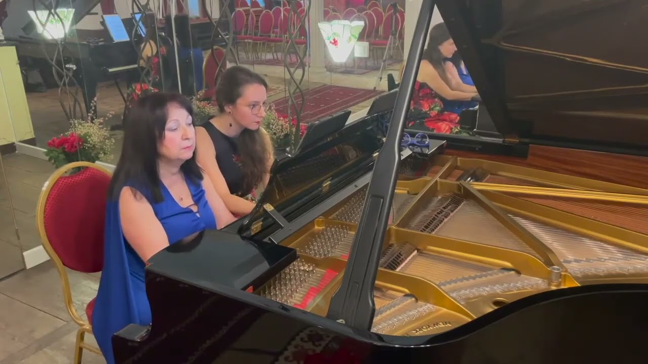 🎹 Piano 4 Hands Concert | Tchaikovsky, Debussy & Dukas | Live Svetlana & EganianYolande Kouznetsov