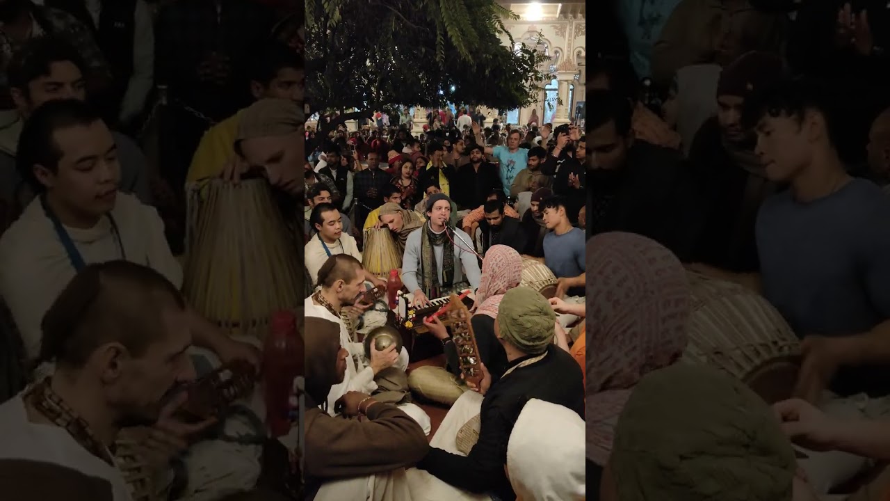 Iskon vrindavan kirtan 