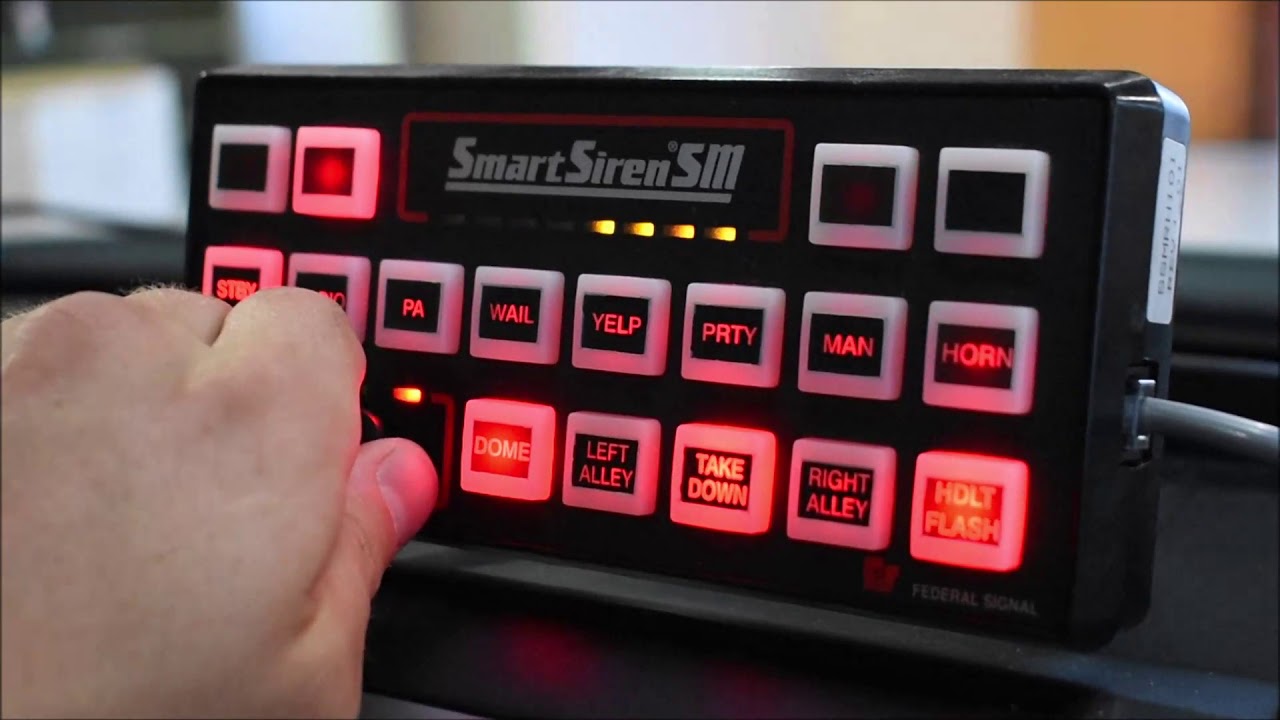 Federal Signal Smart Siren & Hazard Systems 90 Series Lightbar