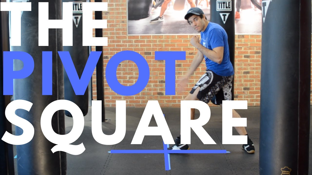 DIY: Pivot Square! (Angles, Pivots, Foot work) 3 Drills to use on your very own! (MMA, Boxing)