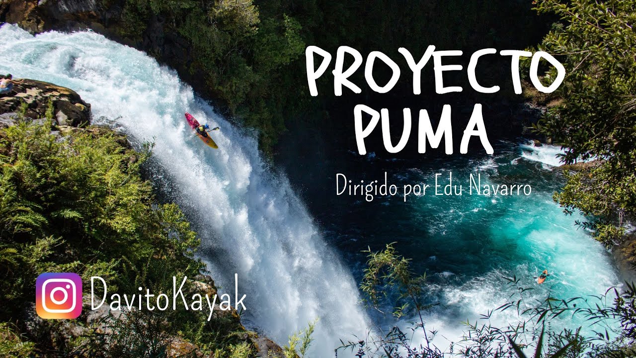Saltando Puma en kayak, David Toro