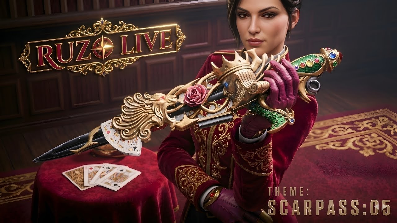 Live with season 5 scarpaas 🔥📈 RUZO LIVE 📌 SCARFALL 2.0