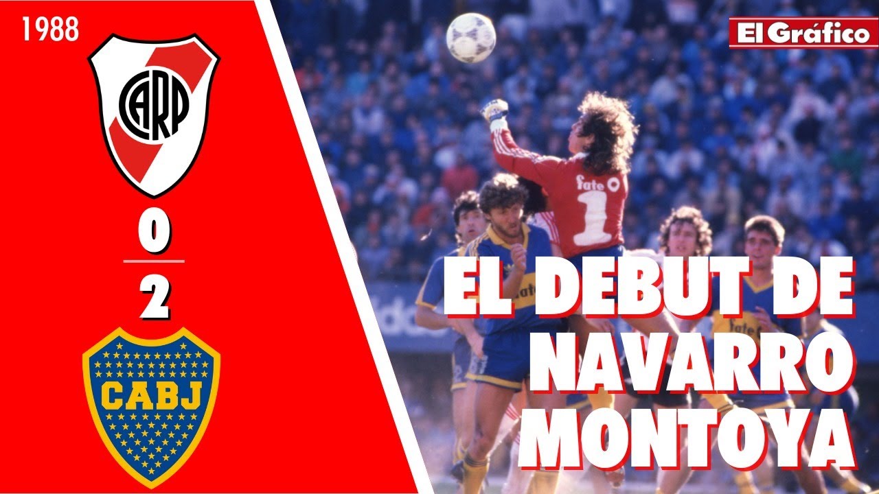 CAMPEONATO 1988/1989: RIVER 0 BOCA 2