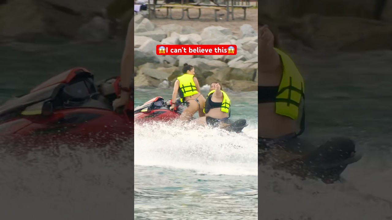She&rsquo;s the best jetski rider in Miami #jetski #trending #haulover #shortvideo