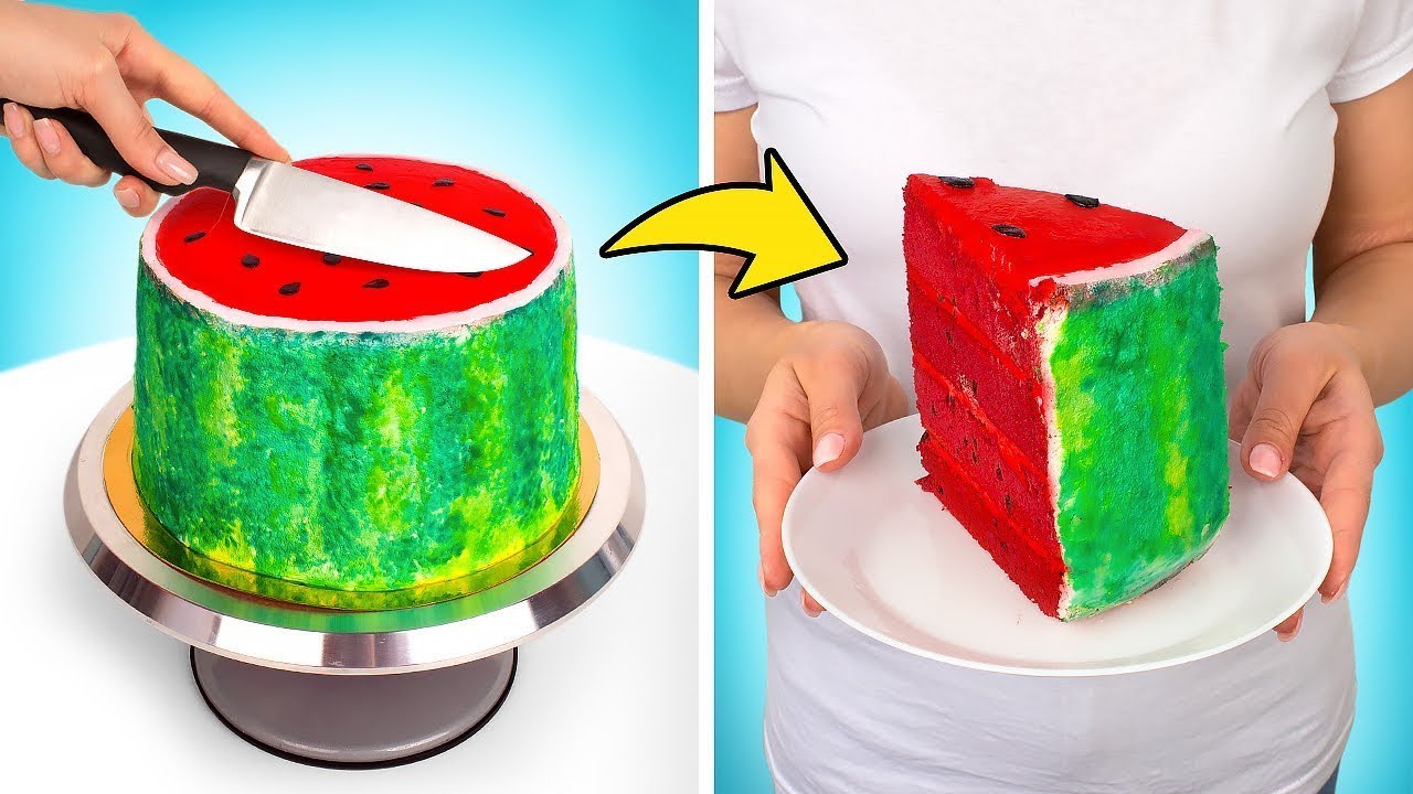 Comment Faire Un Gâteau À La Pastèque