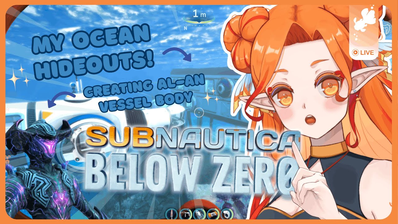 【SUBNAUTICA BELOW ZERO】Welcome to my base!! House tour? ◝(ᵔᗜᵔ) ✨ #VTuberID #Shorts