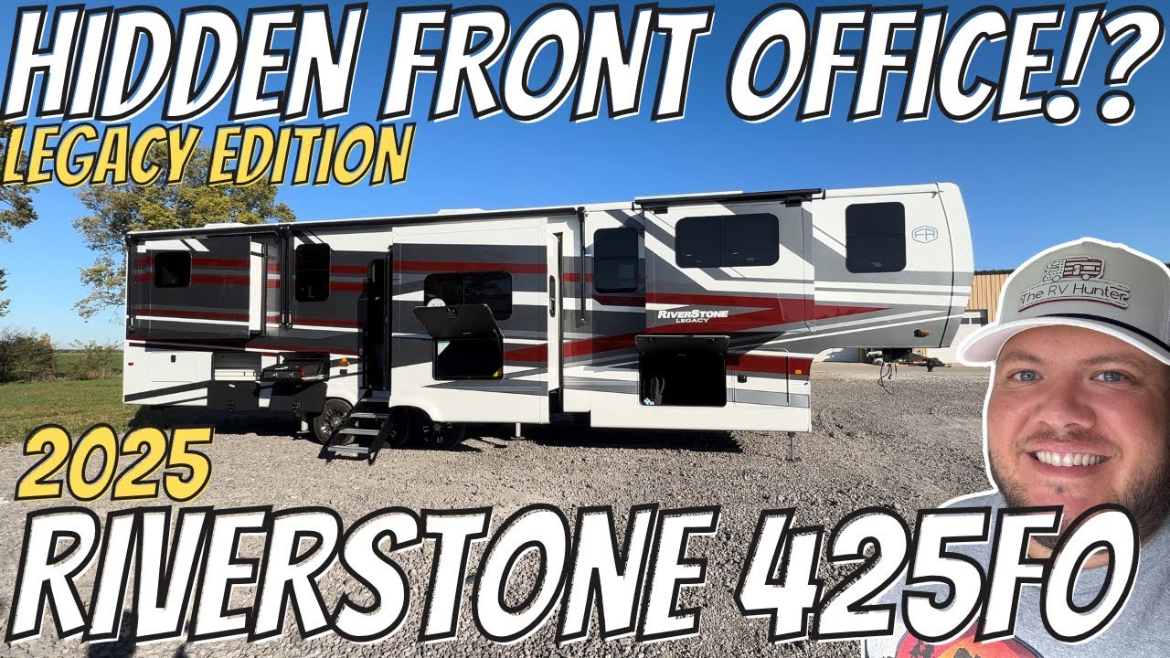 СКРЫТЫЙ ОФИС!? Riverstone Legacy 425FO 2025 года | Роскошный автодом