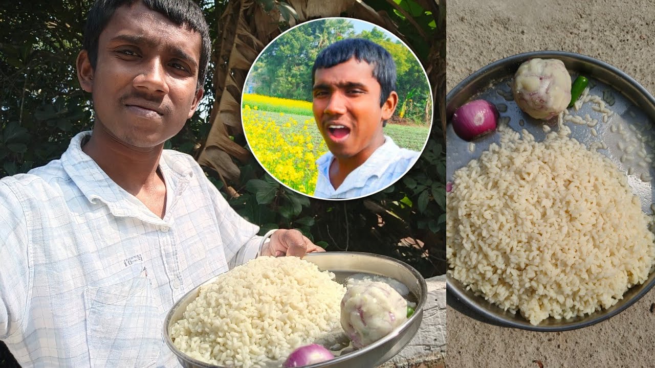 আজকে পান্তা ভাত খেতে গিয়ে কালুদার এ কি অবস্থা হলো । 😱
