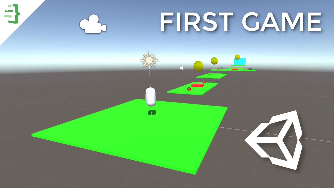 Создайте свою первую 3D-игру в Unity | Учебное пособие по Unity для начинающих