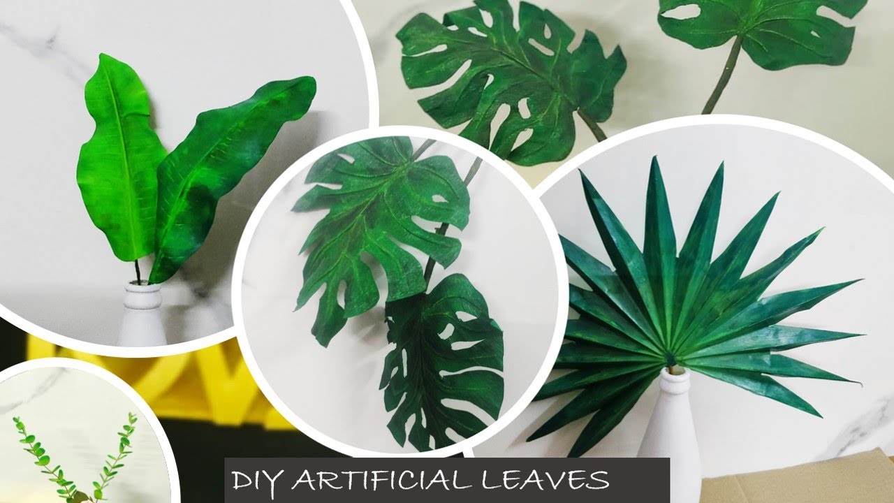 DIY Artificial leaves