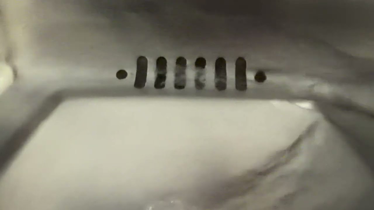 Interesting water fountain drain