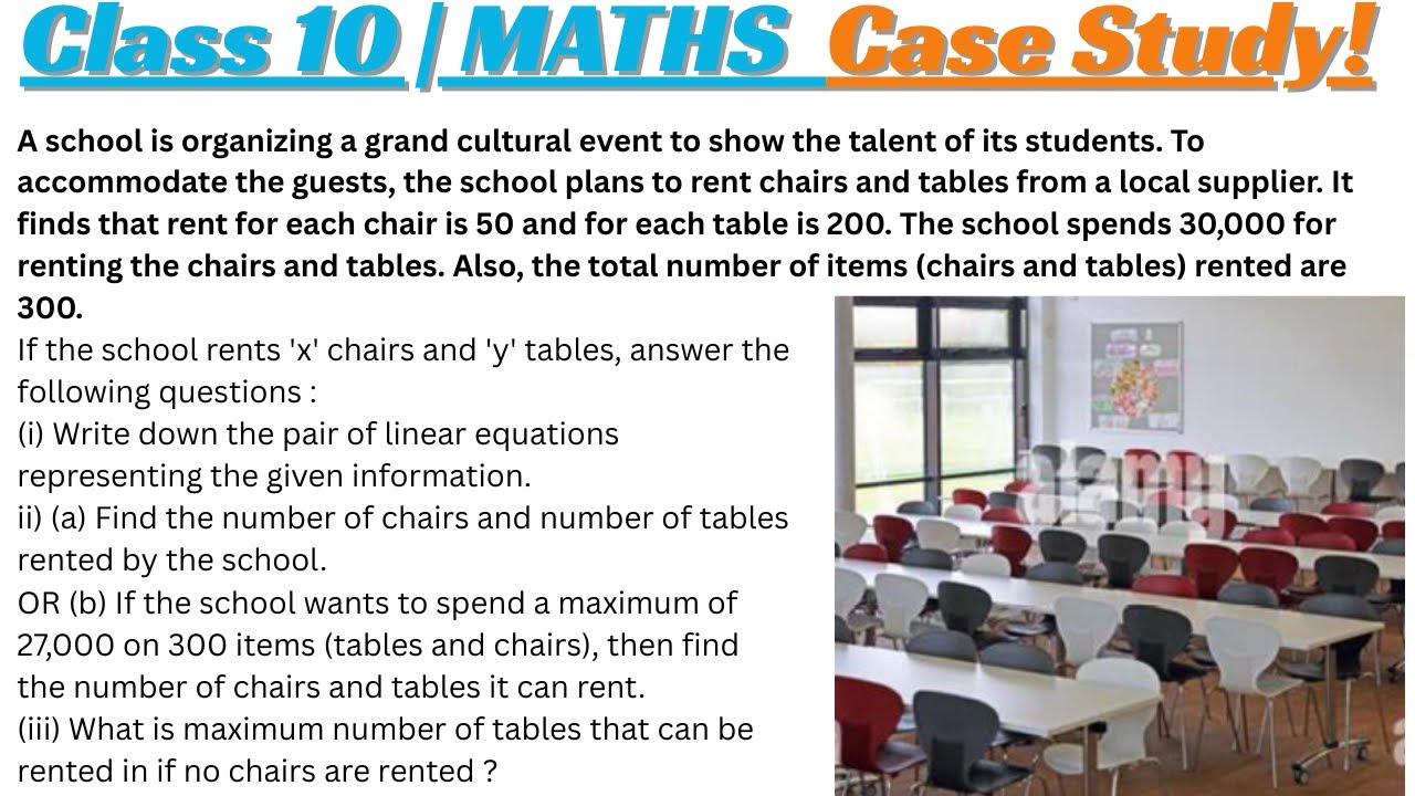 A school is organizing a grand cultural event to show the talent of its students. To accommodate th