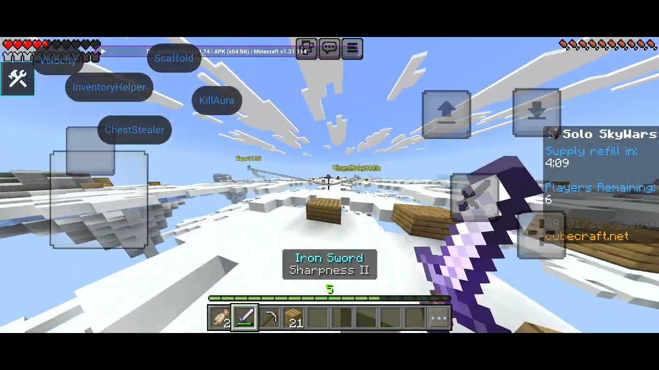Minecraft best hack 2026 || nightmare best hack client for 1.21.131 