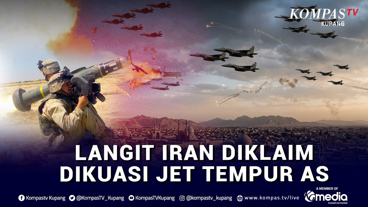 Langit Iran Diklaim Dikuasai, Penampakan Jet Tempur AS Mengudara dari Kapal Induk