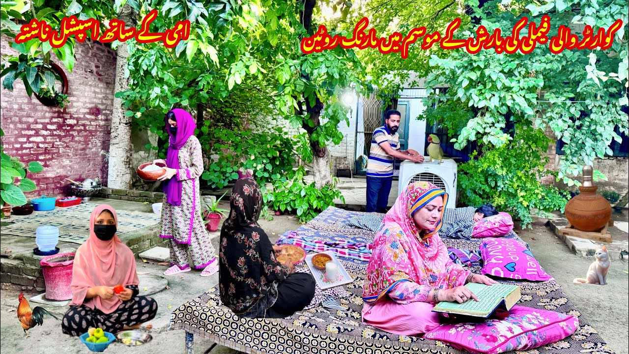 Mud house|Quarter Wali Family ki subha|Village women|Desi Andon Ka Special Nashta|Hardlife|