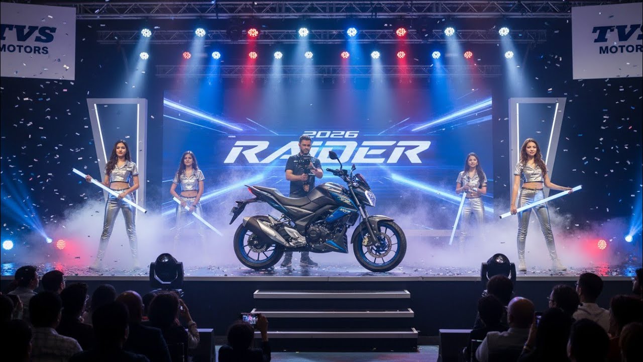 2026 TVS Raider 125 &ndash; Shockingly Upgraded! New Features & Price Will Blow Your Mind 