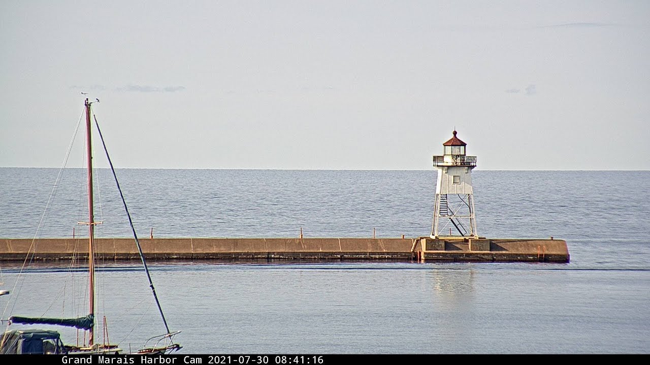 Grand Marais, Minnesota Harbor Cam Live Stream