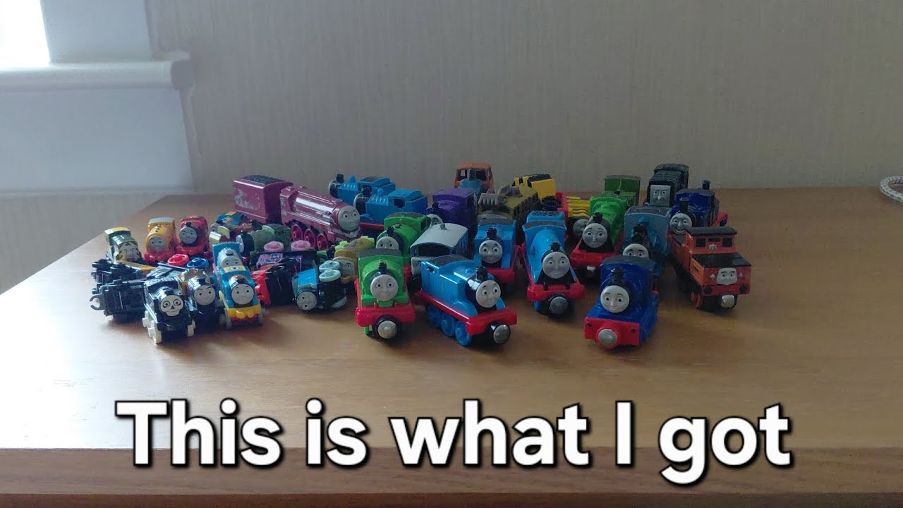 Some Minis and take n play thomas ieams I got at a charity shop almost a week ago