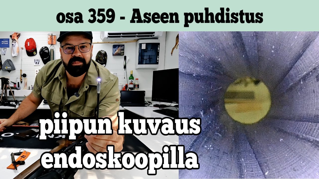 Osa 359 - Piipun kuvaus ja puhdistus - 2023/2024
