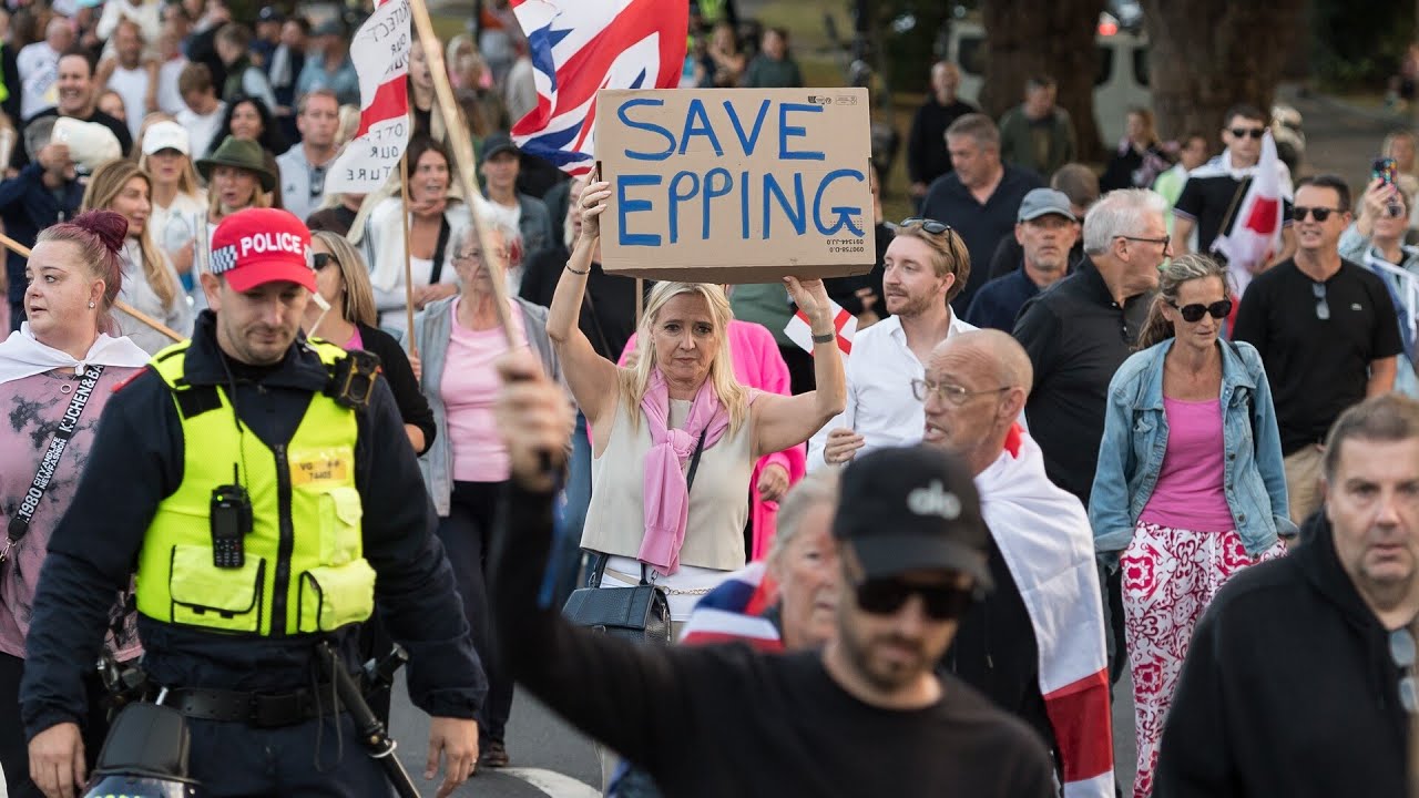 ‘Hottest issue in the UK right now’: Immigration protests spiralling out of control