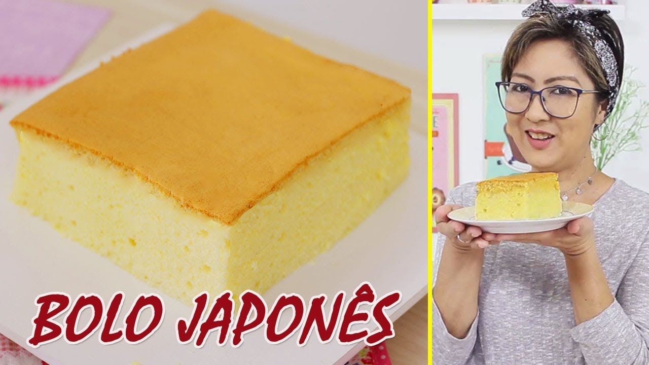 PÃO DE LÓ JAPONÊS - BOLO KASUTERA I O MAIS FOFINHO QUE EU JÁ PROVEI