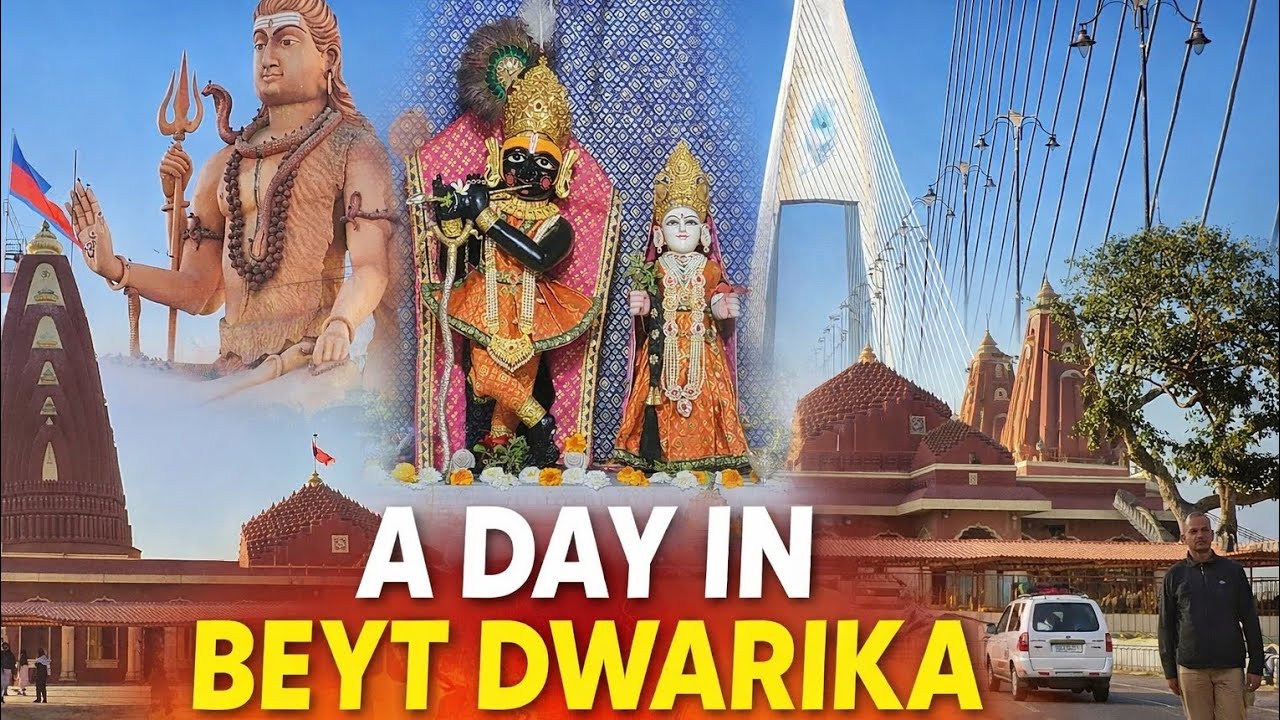 👉 A Day in Beyt Dwarka | Krishna Ji Ka Dham 🌊🙏|@MoveWithMegp 