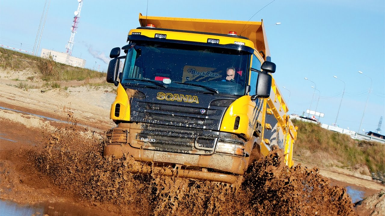 Федор Лапшин и Scania Black Claw в Сургуте