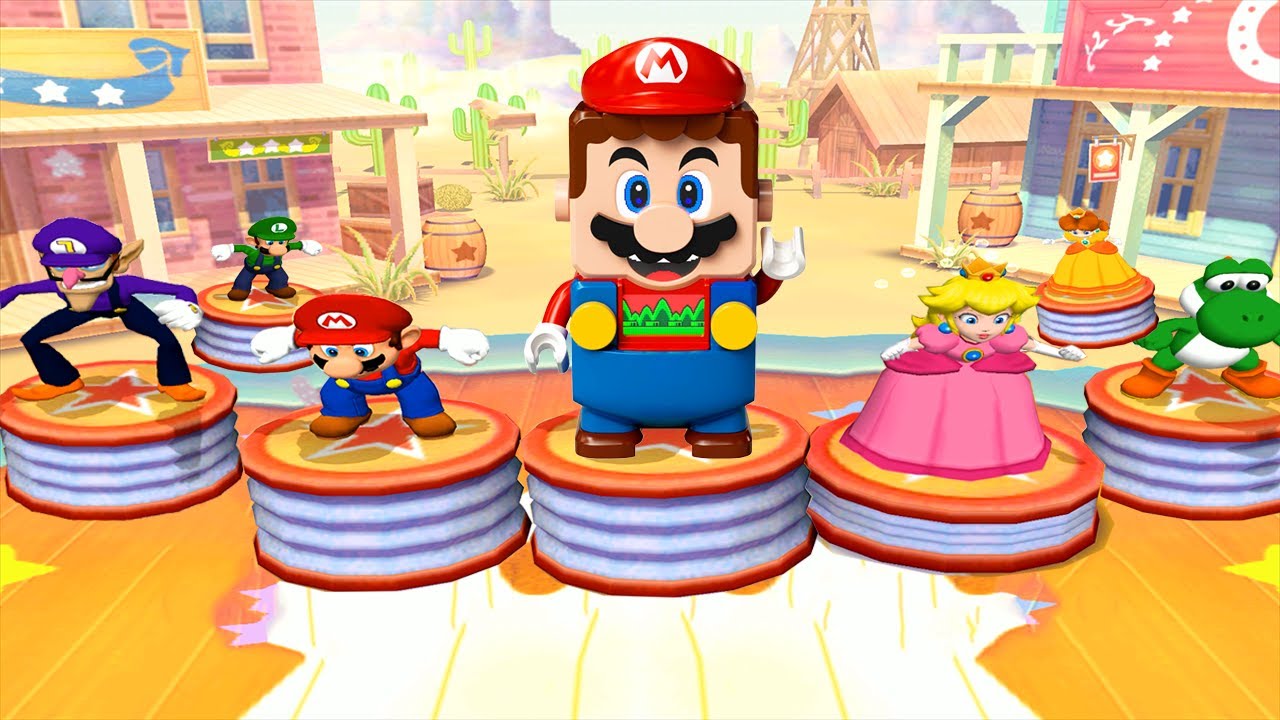 Mario Party 5 Mini-Game Tournament - Peach vs All Characters (5 Turns)
