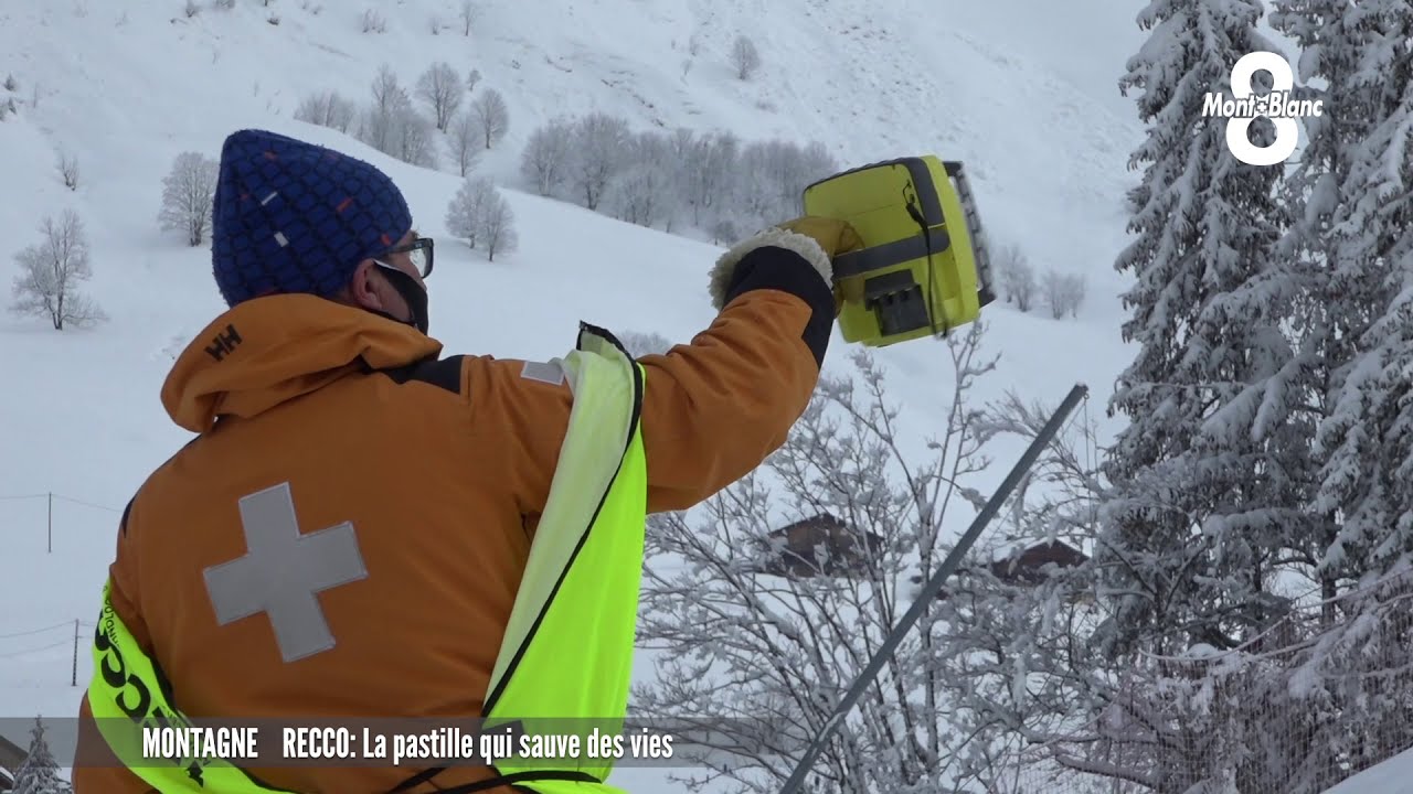 Entrainement au secours en avalanche avec le système RECCO au Chinaillon