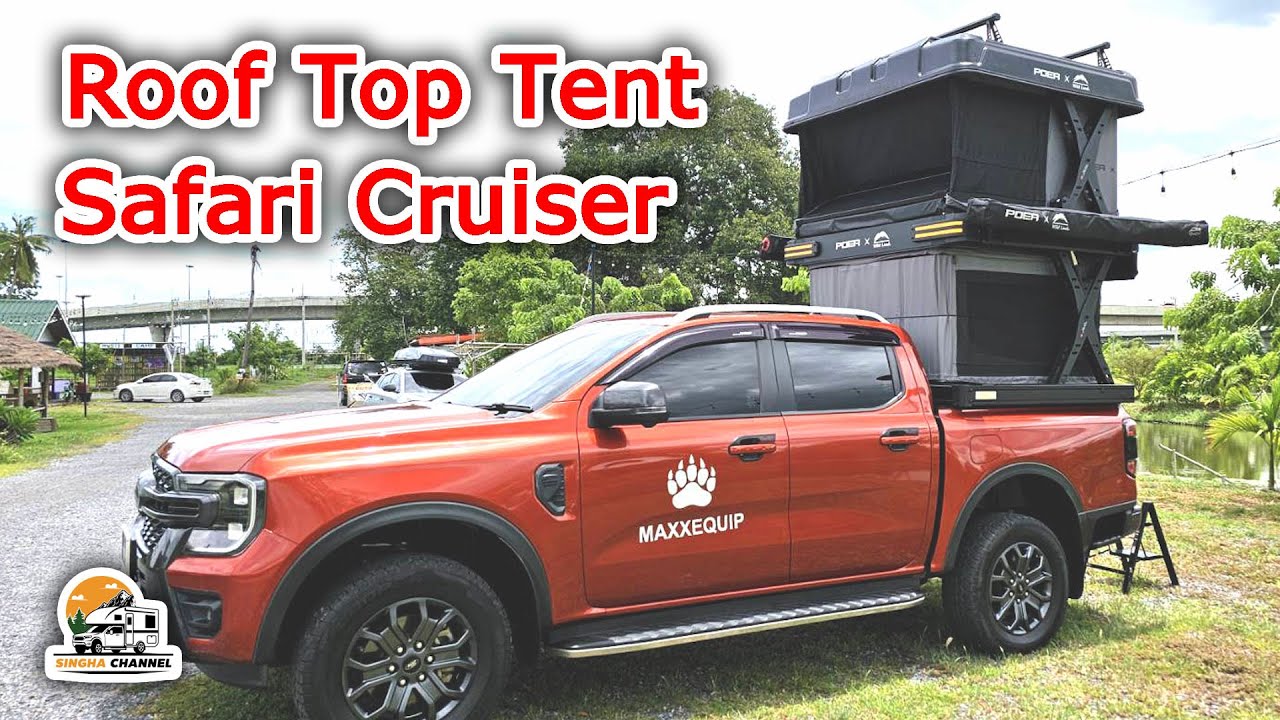 MaxX equip Roof Top Tent Safari Cruiser 08 9622 1366