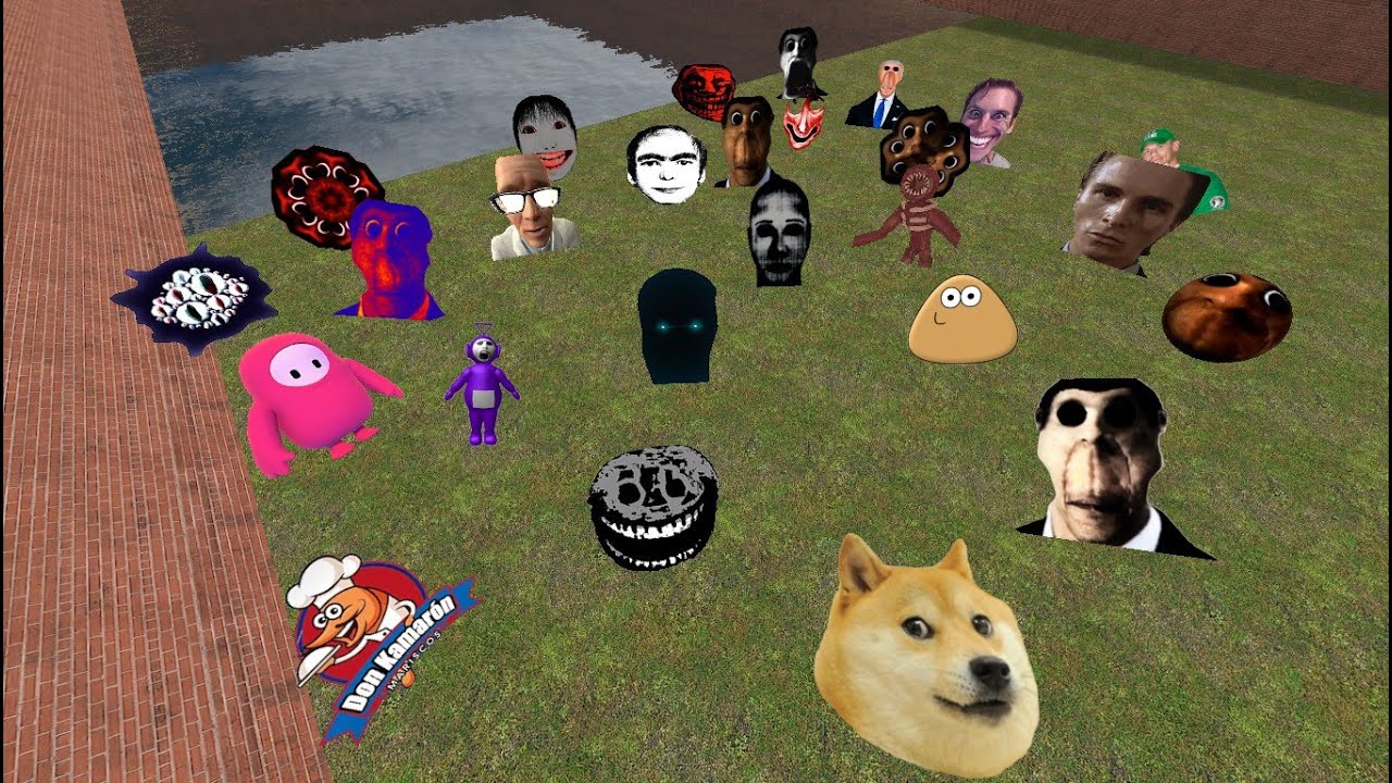 ALL FULL NICO'S NEXTBOT, 2D NEXTBOTS, OBUNGA NETBOT NEW UPDATE In Garry's Mod #252