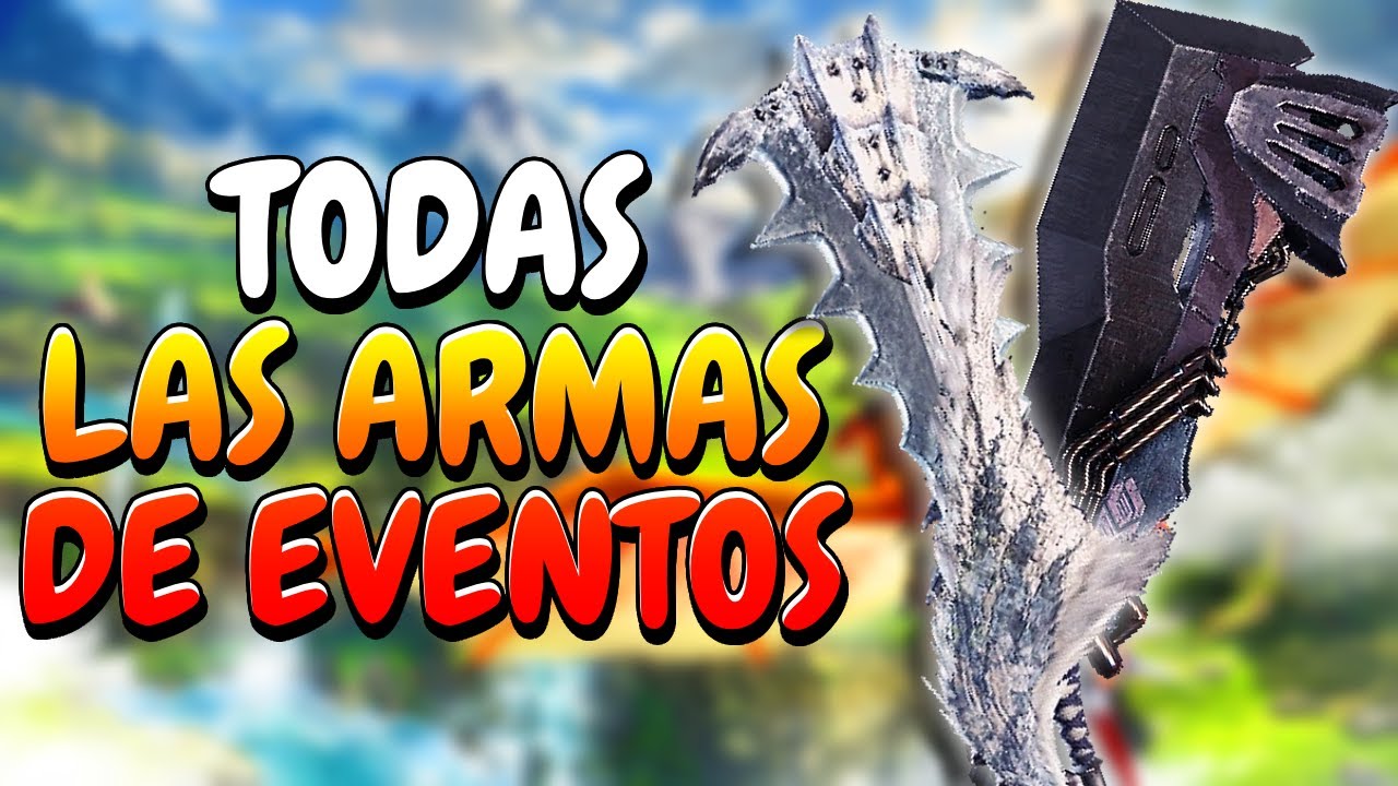 Todas las Armas SECRETAS de MHW Iceborne