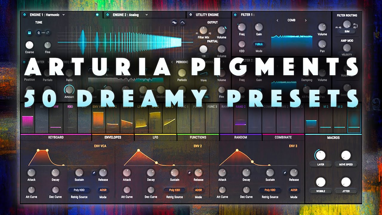 Arturia Pigments/Analog Lab/AstroLab: Atmospheric Presets