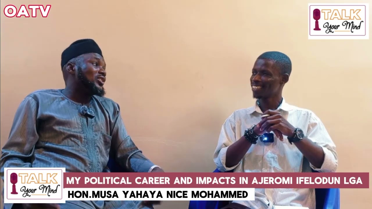 MY POLITICAL CAREER AND IMPACTS IN AJEROMI IFELODUN- Hon Musa Yahaya Nice 
