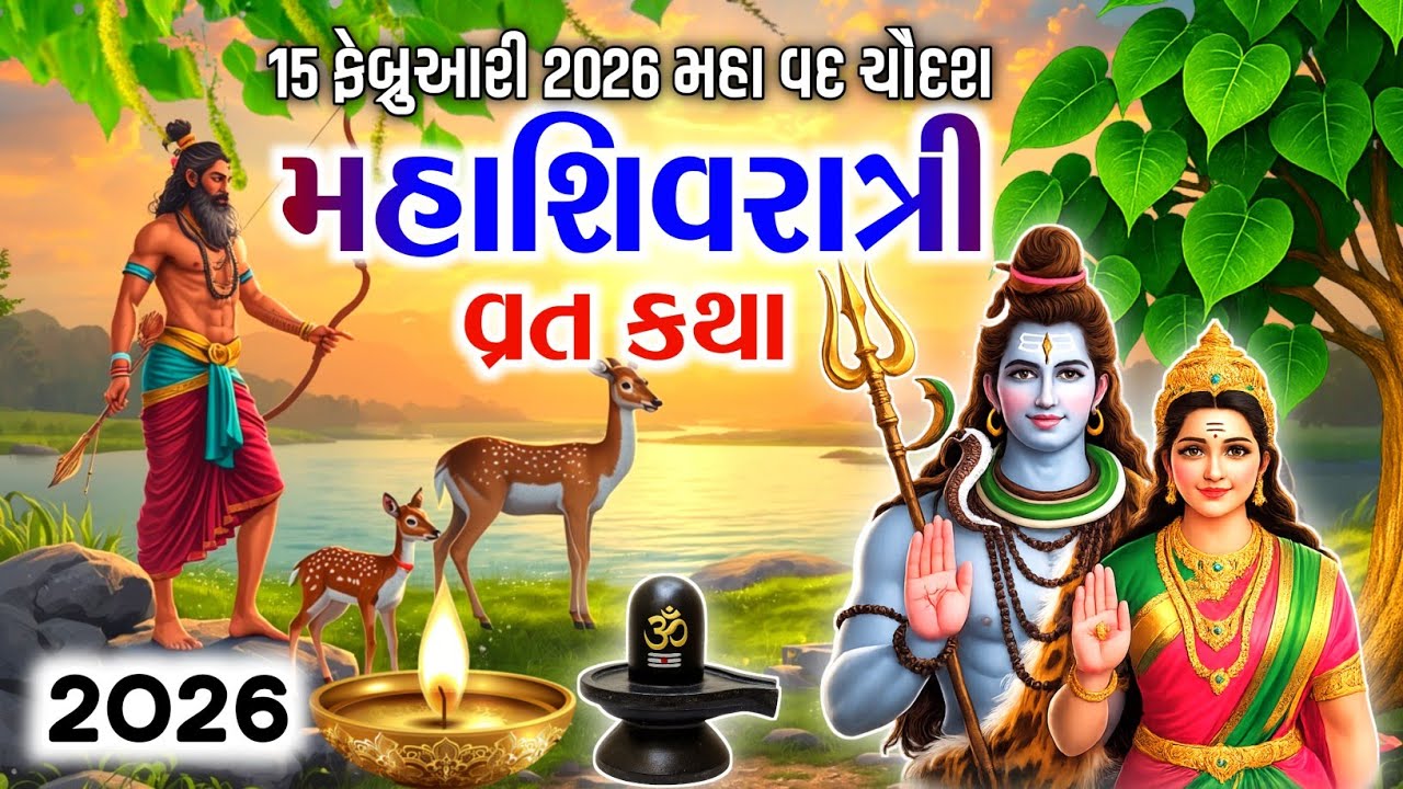 🕉️ મહાશિવરાત્રી મહિમા અને કથા | ભગવાન શિવની દિવ્ય લીલા 🔥