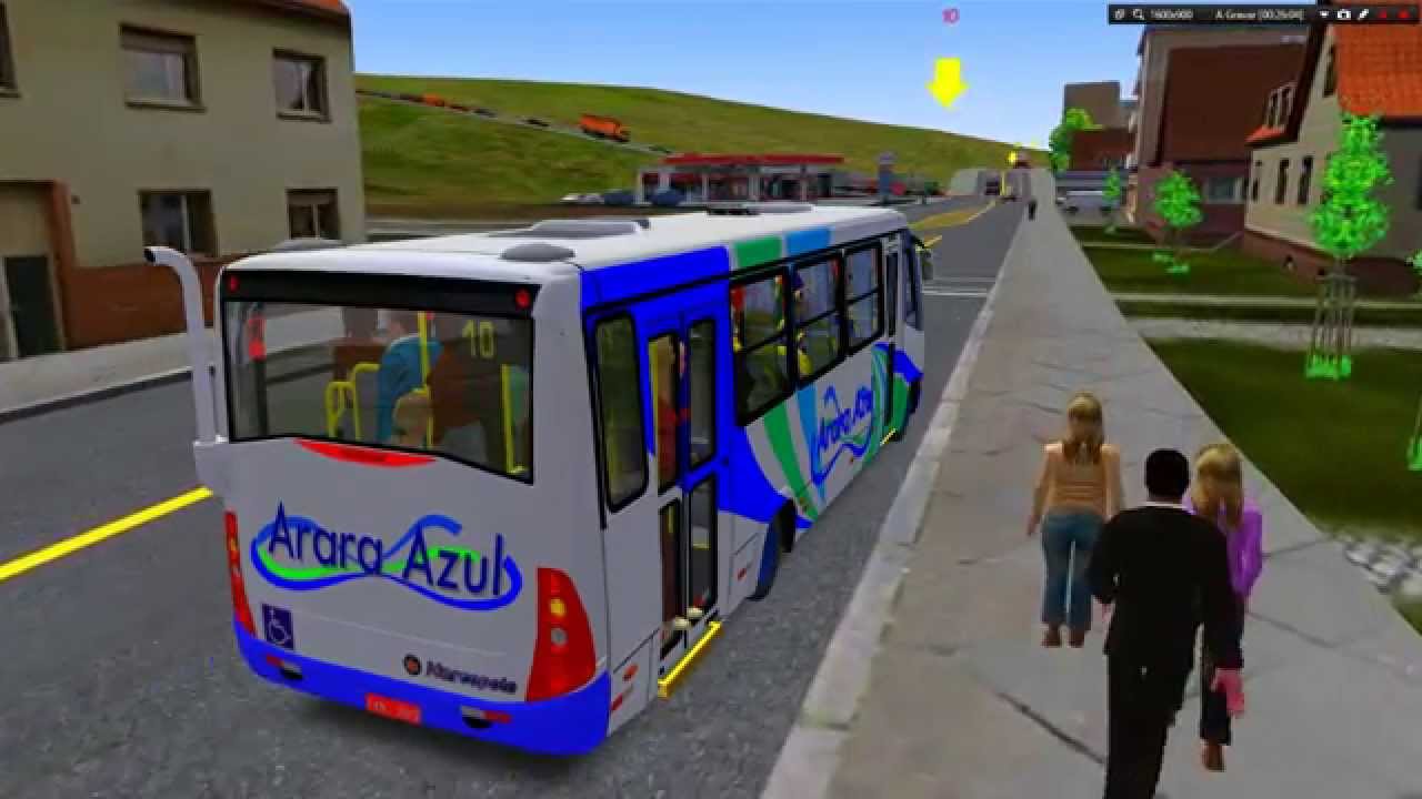[OMSI 2] Marcopolo Senior + DOwnload - Mapa Bento Gonçalves 2 W.I.P + G27 #OMSI2 #OMSI