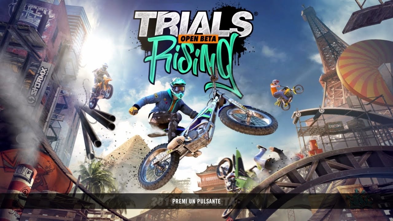 Trials Rising (Switch) First Look at Open Beta on Nintendo Switch - First Look - Gameplay ITA
