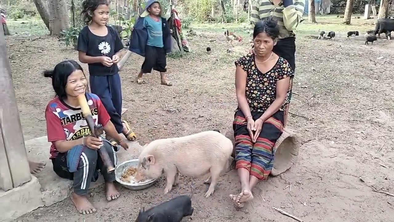 เยือนหมู่บ้านโบราณชนเผ่าตะโอ๊ยแห่งลาวใต้