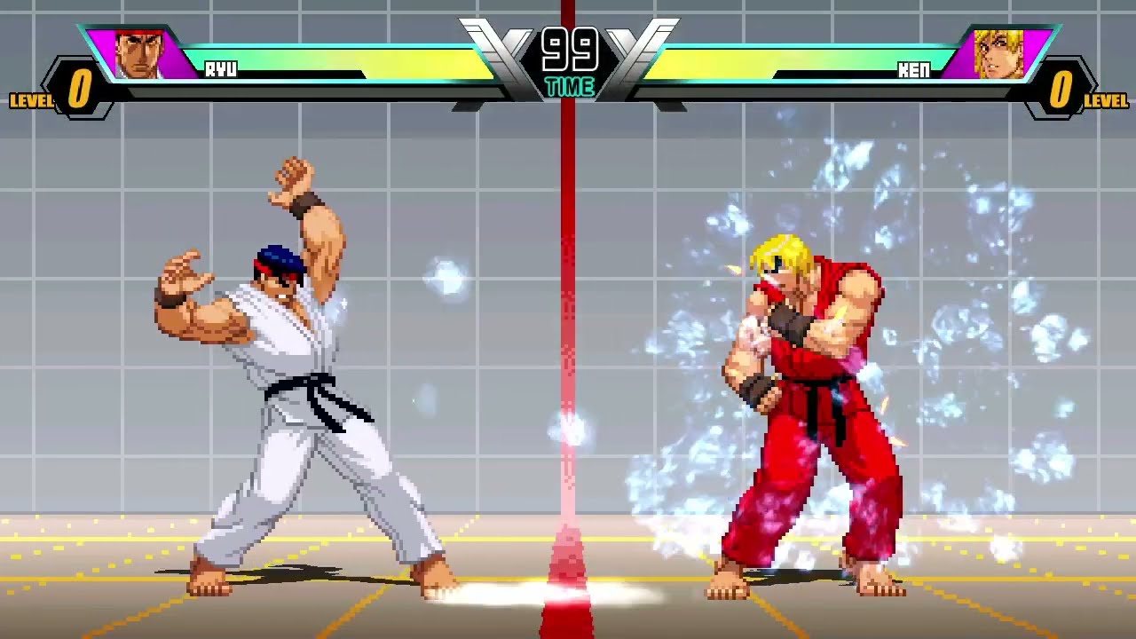 Ryu vs Ken | Eternal Rivals | Jump Force Mugen V6