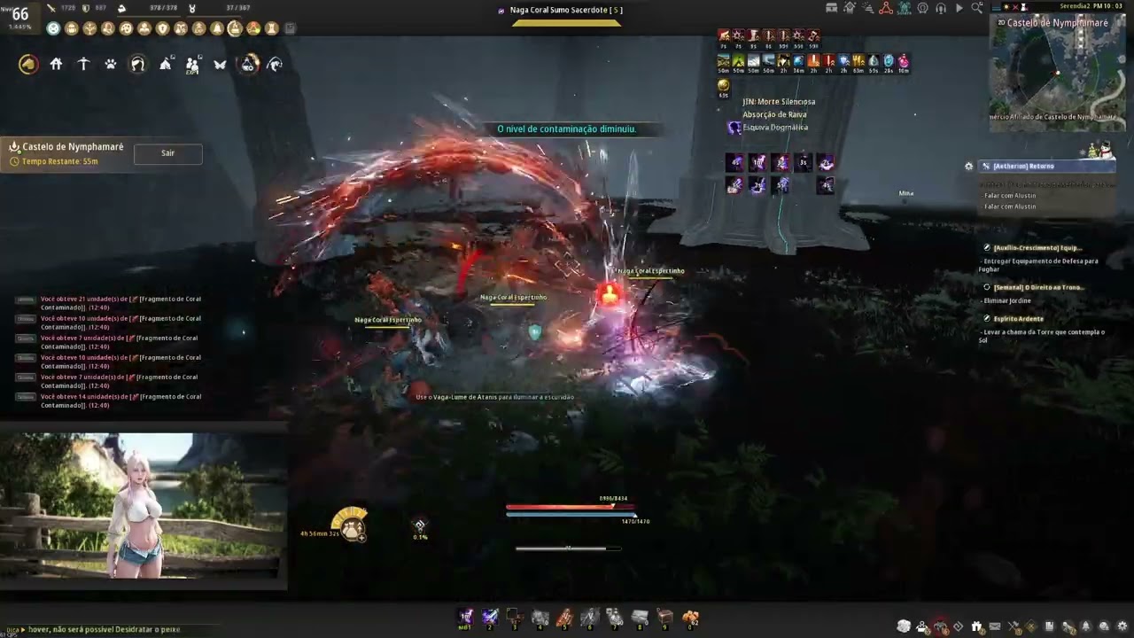 BDO | Woosa Succ 373PA | Nymphamare Castle | 4 Bosses/h Marni | 18,826 Agris+L2